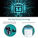 Arbily Wireless Bluetooth Earbud, Bluetooth Single Earphone with Mic Cordless Earbud with Charging Case,Waterproof Bluetooth Earphone for Running Noise Cancelling Sport Headphone for iPhone Android