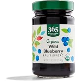 365 by Whole Foods Market, Organic Wild Blueberry Fruit Spread, 17 Ounce