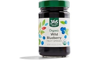 365 by Whole Foods Market, Organic Wild Blueberry Fruit Spread, 17 Ounce
