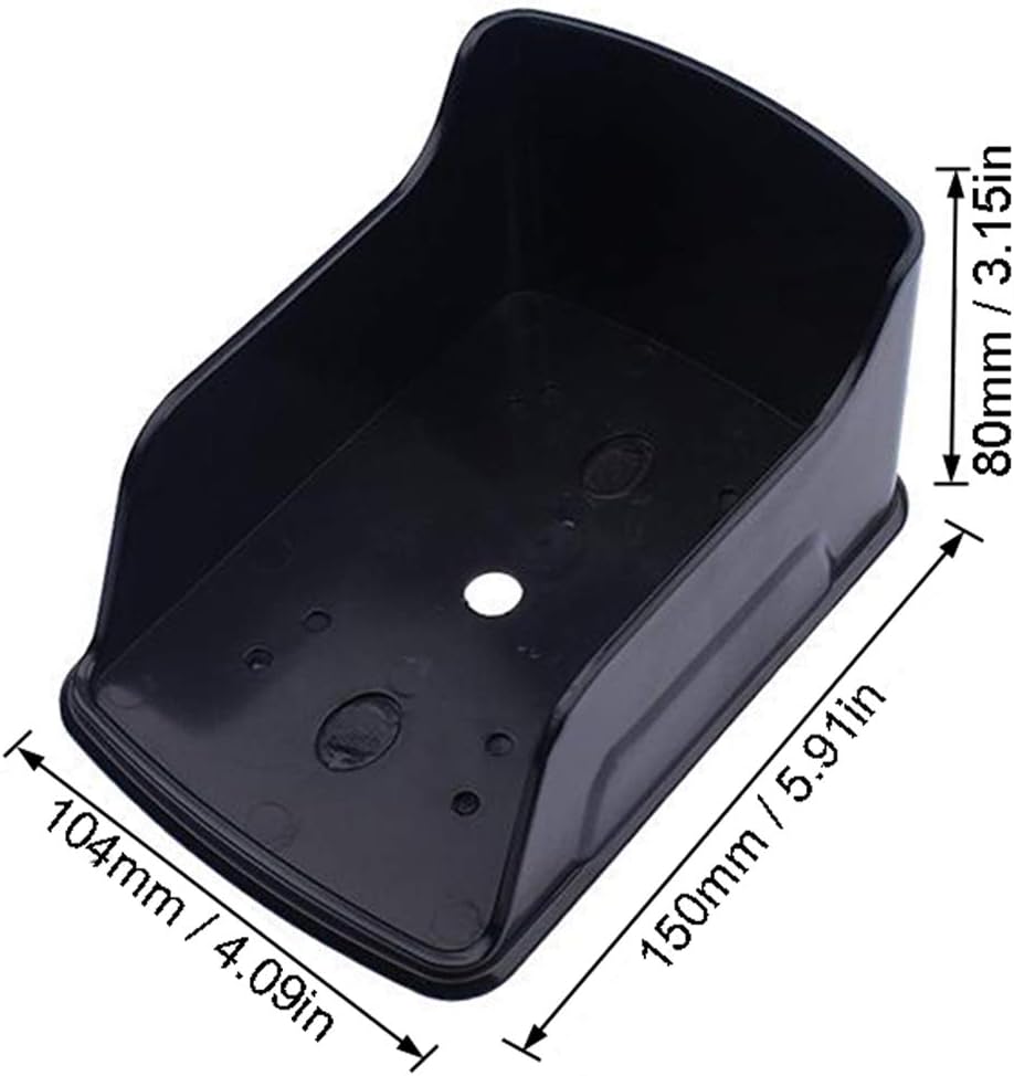 UHPPTOE Waterproof Plastic Rain Cover for Access Control Keypad Controller Rainproof Protection Shell, Black - Image 5