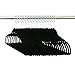 HIPPIH 50 Packs Hangers Non-Slip Traceless Strong Velvet Clothes Suit Black Hanger - Hold Up to 10 Lbs