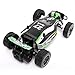CR 2.4 GHz 1:20 Remote Control Racing Buggy Car Crazy Speed RC Off Road Truck with 4 Wheel Shock Absorbers Powerful Battery Aggressive Drifting/Stunts Car RTR (Green)