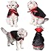Legendog Pet Cloak Costumes Dog Funny Clothes Cute Cosplay Vampire Cloak Cape for Small Dogs Cats Halloween Clothing