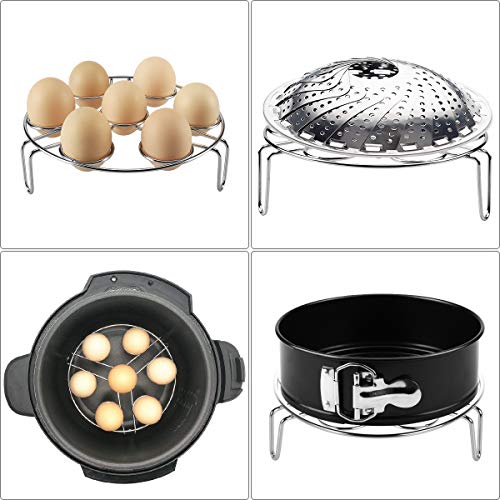 image for Aiduy Instant Pot Accessories with Steamer Basket, Non-stick Springfor