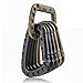 DB.WOR Carabineer Tactical 6 Piece Enforcement Polymer Light Weight D-Ring Hanging Hook -6 Pack