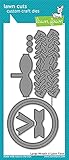 Lawn Fawn Lawn Cuts Custom Craft Die - Large Wreath (LF1497)