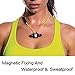 Morul U5PLUS Magnetic Sport Waterproof Bluetooth In-ear Headphones with Mic, Yellow