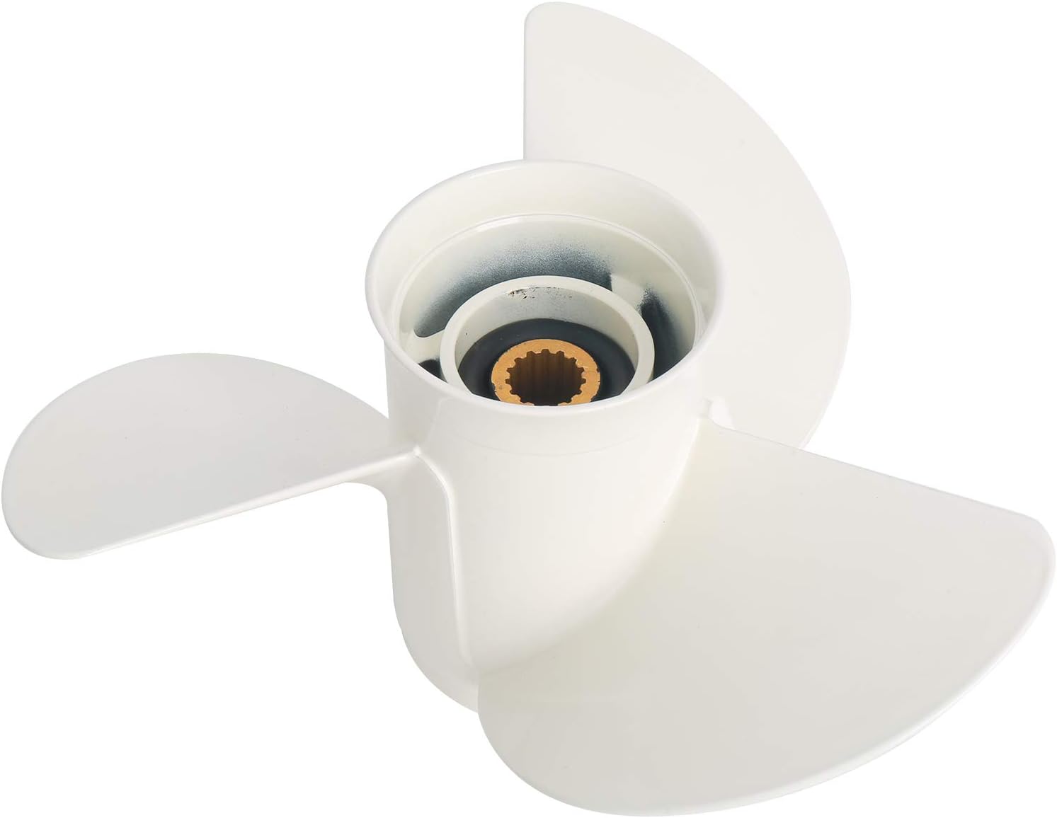 Amarine Made Boat Propeller Aluminum Alloy for Yamaha Outboard Engines 6E5-45947-00-EL : Sports & Outdoors