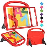 RTOBX iPad 10.2 & 10.5 Case for Kids,Dark Red