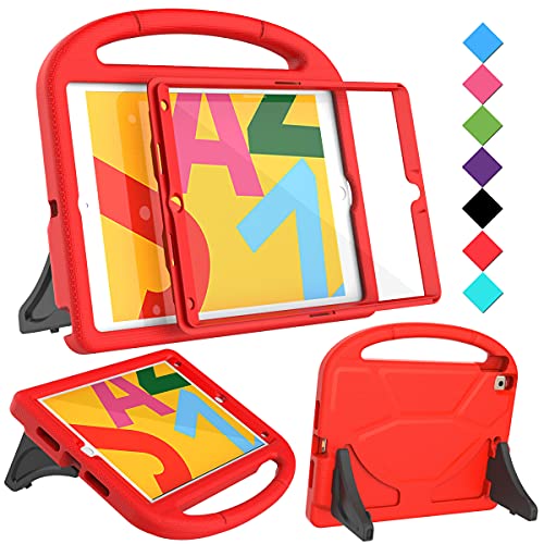 RTOBX iPad 10.2 & 10.5 Case for Kids,Dark Red