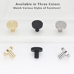 HANIHUA 10 Pack Brushed Nickel Cabinet Knobs