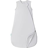 PurComfy Extra-Long Toddler Sleep Sack, Premium Bamboo Viscose Summer Sleeping Bag Supersoft 0.5 TOG Wearable Blanket 3T-4T-5T