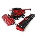 1:32 Prestige Case IH 9240 Combine with 2 Heads