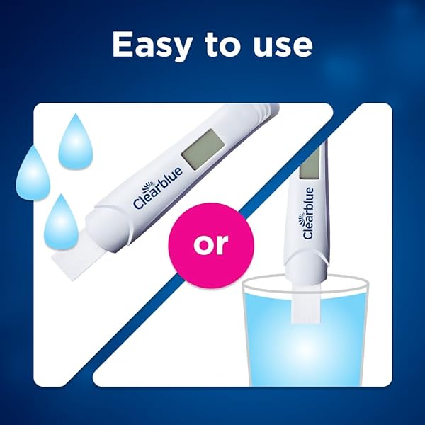 CLEARBLUE EARLY DIGITAL PREGNANCY TEST, EARLY DETECTION AT HOME PREGNANCY TEST, 5 CT