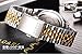 MASTOP Swiss Brand Two Tone Watch Men Women Gold Silver Stainless Steel Waterproof Couple Watches (Gold)