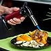Culinary Torch For Cooking - Create Gourmet Meals and Delicious Desserts With Ease - Stylish Red Kitchen Blow Torch Is Safe and Easy To Use - Perfect for Creme Brulee, Searing Meat And Much More