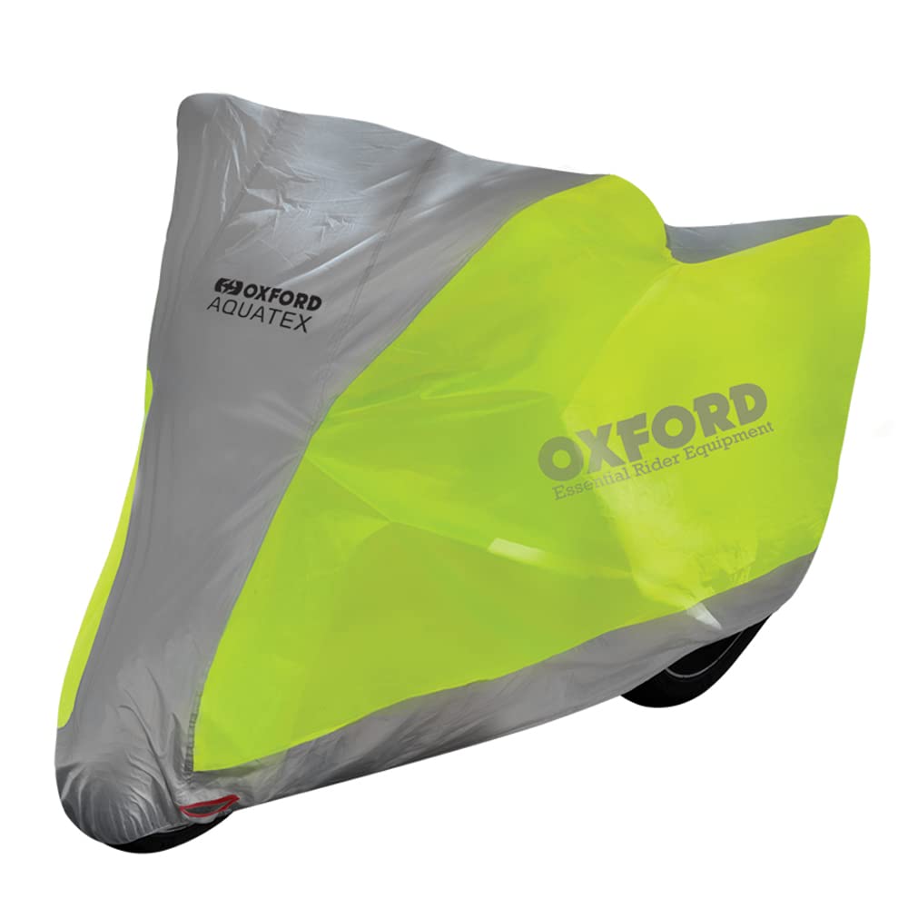 Oxford Aquatex Fluo Motorcycle Cover (X Large)