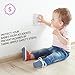 Upgraded Self Closing Eliectrical Outlet Covers | Child Proof Safety Universal Wall Socket Plate | Automatic Sliding Cap Cover Standard Wall Outlet Covers (12 Pack)
