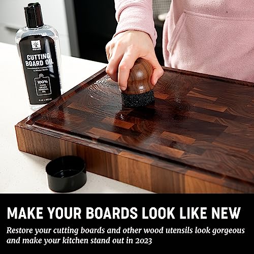 Made in USA Food Grade Mineral Oil and Conditioner for Cutting Boards