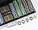 Premium 500 Piece Poker Chip Set with Aluminum Carrying Case. Upgraded Dealer, Dead Money Buttons. Original Dead Money Water Proof Playing Cards. Composite, Texas Hold'em with Dice. Casino Poker Chips