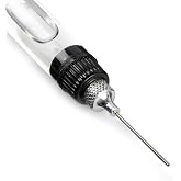 Refillable Needle Precision Pin Point Lube Systems Oiler + Oil with Pocket Clip (1 piece)