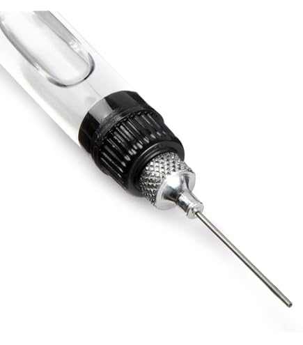 Applicateur Stylo De Précision Argenté - Pour Huile, Colle, Lubrifiant Miniature