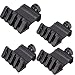 Liipor 4 pcs 45 Degree Angle Offset Side 4 Slot Mount 20mm Picatinny Weaver Laser Scope Rail Mount Base Adapter