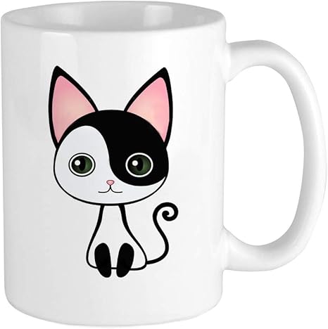 Amazon Co Jp 陰陽猫かわいいおしゃれなマグカップ 自宅でもお使いになれます オフィス 直径 8cmx高さ 9 6cm ホーム キッチン Amazon Co Jp 陰陽猫かわいいおしゃれなマグカップ 自宅でもお使いになれます オフィス 直径 8cmx高さ 9 6cm ホーム キッチン