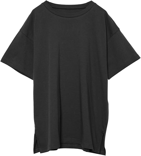 Amazon Reedit リエディ お家で洗える 人と地球に優しい シンプルビッグtシャツ レディース Tシャツ カットソー 通販