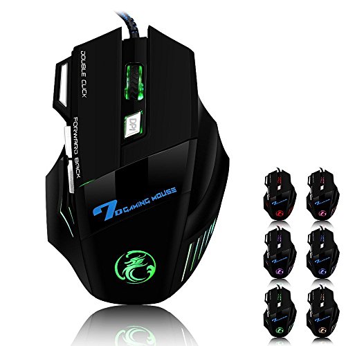Mouse para games 7 botões conexão Usb