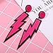 Zivyes 80s Fancy Dress Costume Accessories for Women Neon Earrings Leg Warmers Gloves (C)