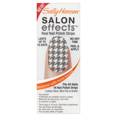 Sally Hansen Salon Effects Real Nail Polish Strips, Check It Out, 16 Count Sally Hansen Salon Effects Real Nail Polish Strips, Check It Out, 16 Count