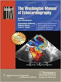 The Washington Manual of Echocardiography: Rasalingam, Ravi