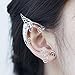 OwMell 1 Pair Elven Ear Cuffs Filigree Cosplay Fairy Elf Ear Cuffs Fantasy Costume Ears