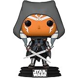 Funko Pop! Star Wars: The Mandalorian - Hooded Ahsoka with Duel Sabers, Amazon Exclusive