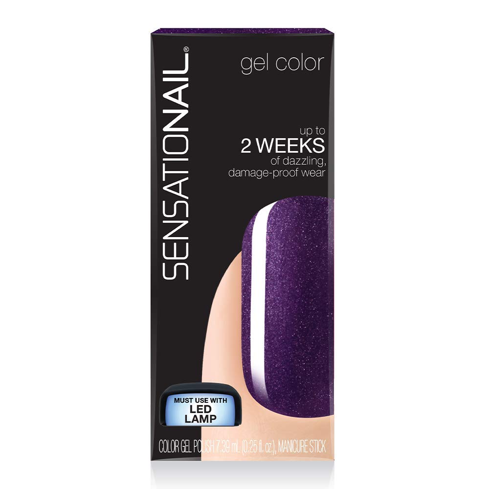 SENSATIONAIL Gel Polish, 0.25 oz, Purple Orchid