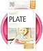 Boon Plate Edgeless Nonskid Plate, Purple/Blue/Pink