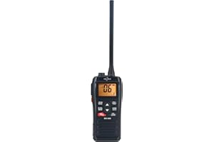 YDC TECH® MR-50M Handheld Waterproof VHF Marine Radio, Long Range, USB Charging, Floating, IPX7 Waterproof, NOAA Weather Aler