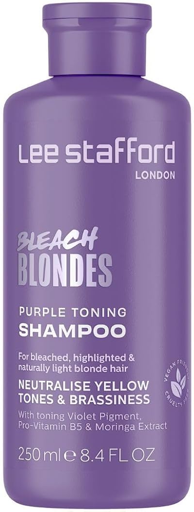 Lee Stafford Purple Toning Shampoo Bleach Blonde Collection 250 ml