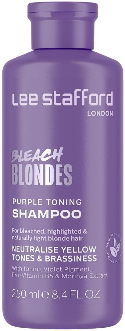 Lee Stafford Purple Toning Shampoo Bleach Blonde Collection 250 ml