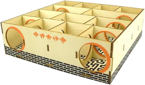 Amazon Hitasi ハムスターハウス 迷路ハムスター ケージ トンネル 小動物 ケージトレーニング ハムスターが寝る場所 ペット遊び場おもちゃ 中華風 ｌサイズ Hitasi ペット用品 通販