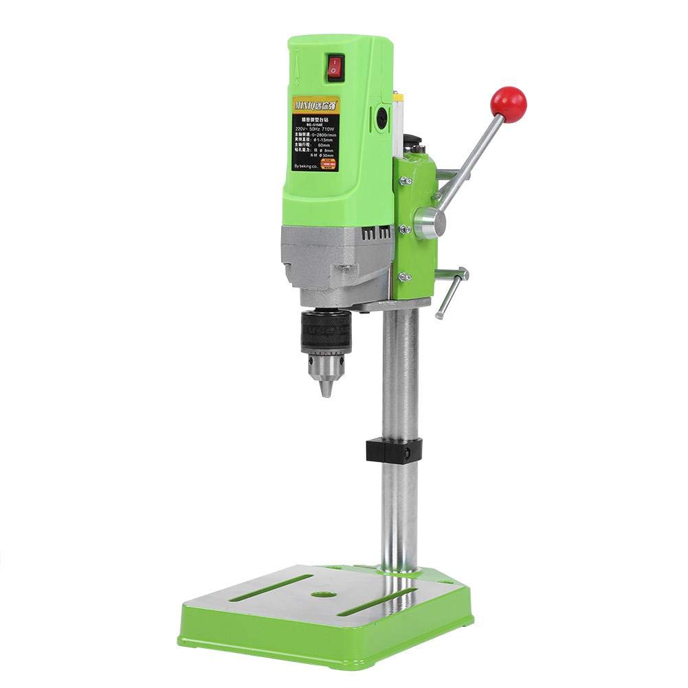 Mini Drill Bench, 220V 710W Mini Durable Drill Press Table Workbench