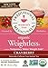 Traditional Medicinals Tea, Organic Weightless, Relieves Temporary Water Weight Gain, Cranberry, 96 Tea Bags (6 Pack)