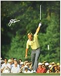 Jack Nicklaus Autographed 16'' x 20'' 1986 Masters Victory Silver Ink Photograph - Fanatics Authentic Certified