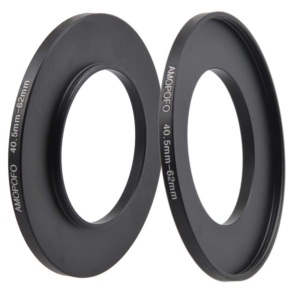 40.5mm to 62mm Step Up Ring Filter Adapter for canon Nikon NEX M4/3 UV,ND,CPL, 40.5-62mm Metal Step Up Ring Adapter