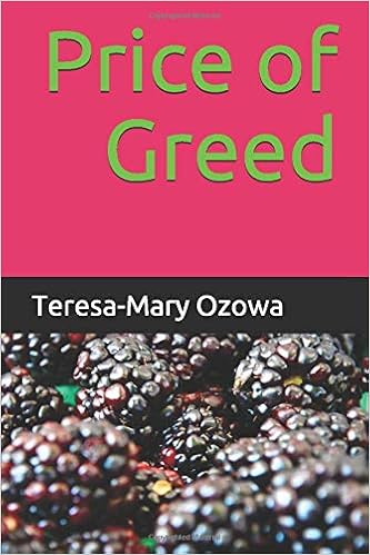 Amazonit Price Of Greed Teresa Mary Ozowa Libri In