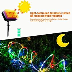 Solar Rope Lights 39FT IP65 Waterproof Outdoor