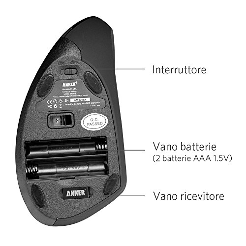 2 Anker+Wireless+Vertical+Ergonomic+Optical