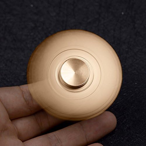 JuHaoTrade Anti-Anxiety Spinner Focusing Fidget Stress Reducer Toys - Perfect For ADHD, Anxiety, ADD, Autism Kids &amp; Adults, Great Gift for Killing Time(gold-a)