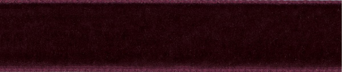 Berisfords Velvet Ribbon, Burgundy, 102 x 56 x 102 cm